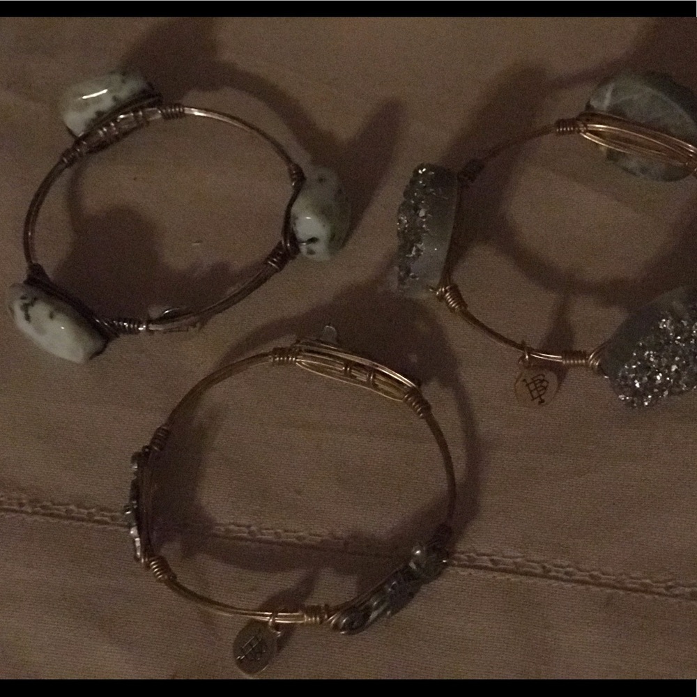 Bourbon and bow tie bracelets